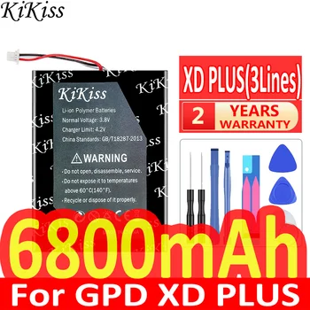 6800mAh KiKiss Galinga Baterija GPD XD PLIUS XDPLUS