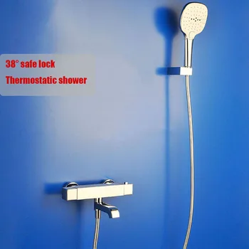 Aukštos kokybės vonios kambarys, vonia žalvario maišytuvas chromuotas dušo komplektas voniai maišytuvas maišytuvas su lietaus rankinės dušo