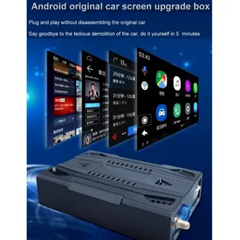 Automobilio Multimedijos Radijas su Carplay Perjungti Originalus Automobilinis/iOS/Android Sistema Dekoderis Atnaujinti Dėžutę