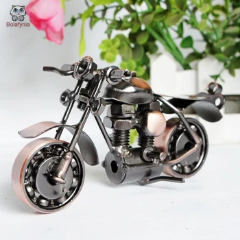 BOLAFYNIA Metalu kaustytomis geležies motociklo modelis žaislas vaikams, kūdikių žaislas, Kalėdų, gimtadienio dovana Amatų apdaila