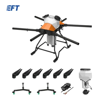 ELP G616 6-ašis 16L/KG žemės Ūkio Purškimo Drone Rėmo Rinkinį Lenkimo Trikojo 1721mm ratų Bazė Brushless Purškimo Sistema X8 Maitinimo Sistema