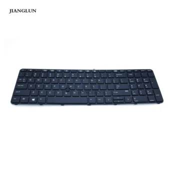 JIANGLUN HP ProBook 650 G2 MUMS Išdėstymo Klaviatūra su Lazda Taškas