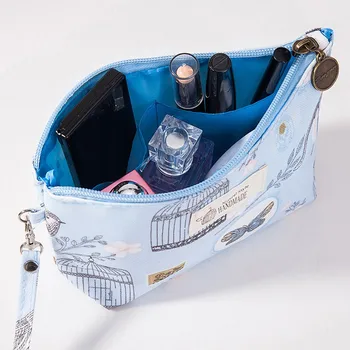 kelionės nešiojamų makiažas maišelį Kosmetikos Saugojimo Krepšys Spausdinimo Ponios Nešiojamų Sankabos Vandeniui d91112