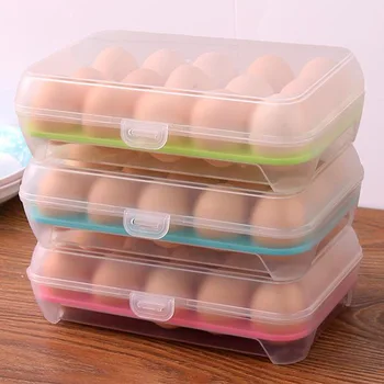 Kiaušinių Laikymo Dėžutė Kiaušinių Dėklas Konteineriai Virtuvės Šaldytuvas Plastikinis Dozatorius Sandariai Šviežių konteineriai