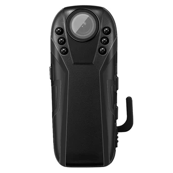 L02 1080P Kūno Kamera, Nešiojamas Infraraudonųjų spindulių Naktinio Matymo Mini DVR Kamera, Diktofonas Policijos Plataus Kampo Veiksmo Kameros