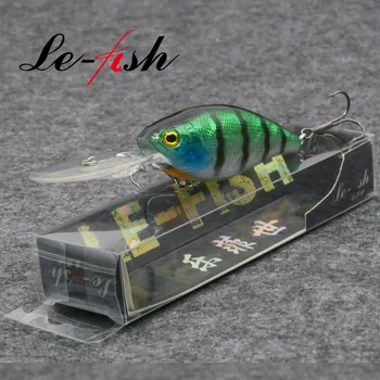 Le Žuvų Ilgio Lūpų Suku Žvejybos Masalas 80mm 26g Žvejybos Wobblers Spręsti Japonija Dirbtinis Sunku Masalas Bass Crankbait Pesca su VMC