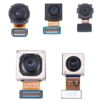 Originalus Kameros Komplektas (Artinimo + Makro + Pločio + Pagrindinė Kamera + Priekinė Kamera) Samsung Galaxy A72 SM-A725