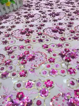 Populiariausių siuvinėjimo china tiulio Nigerijos nėrinių audinys/vakarinę suknelę/vestuvių dizainas audinio/išsiuvinėti prancūzijos tinklelio nėriniai marškiniai