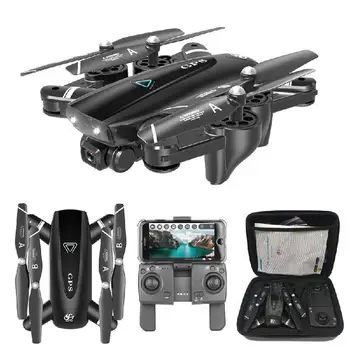 S167 Drone 4K HD Optinis Srauto Nustatymo Dual GPS FPV aeronuotraukos Radijo bangomis valdomų Sraigtasparnių Quadrocopter vaikas Žaislas