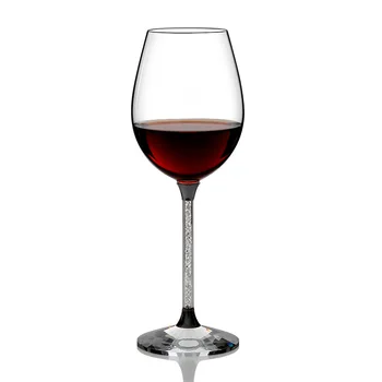Savadarbis Didelis Borosilikatinio Stiklo Wine Goblet Kristalų Bazės Stiklo Vyno Taurė Paramos Didelės Formos