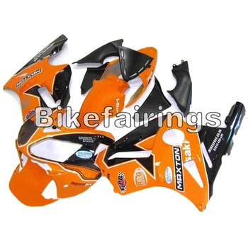Sportbike Kūno kit ZX12R 2002 2003 2004 ZX-12R 02 03 04 Įpurškimo Motociklų Oranžinės ir Juodos spalvos Mažina Lauktuvės Rinkinys