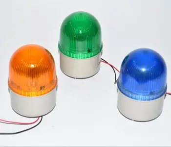 Strobe signalo lemputė įspėjimo lemputė, šviesos diodų (LED) Lempos mažas, mirksi led gsm Apsaugos Signalizacija su garsu vartai opener