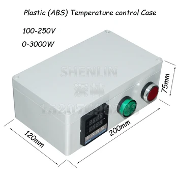 Temperatūros kontrolės atveju Termopora jautrus valdiklis prietaiso 0-1200 laipsnį ABS 