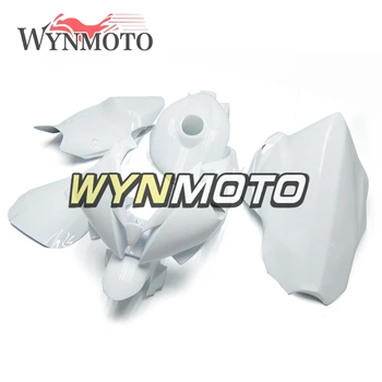 Užpildyti Stiklo Lenktynių Balta Purvasargiai Komplektas Yamaha R6 2006-2007 06 07 Metų Įpurškimas, ABS Plastikas Kėbulo Motociklas