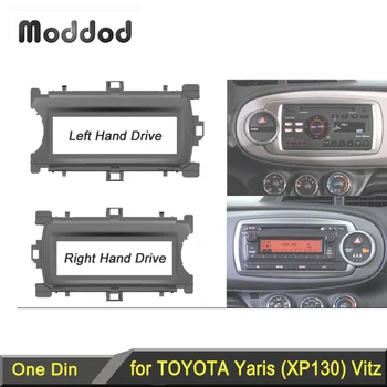 Vienas Din Stereo Pultas Toyota Yaris 2011+ Fasciją Radijo Brūkšnys DVD Pritvirtinkite Trim Kit Plokštė, Rėmas Bezel