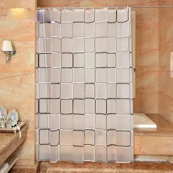 vonios kambarys dušo užuolaidos languotas PEVA Aplinkos tualeto durų užuolaidų, Dušo užuolaidos Vandeniui ir formos sustorėjimas 10