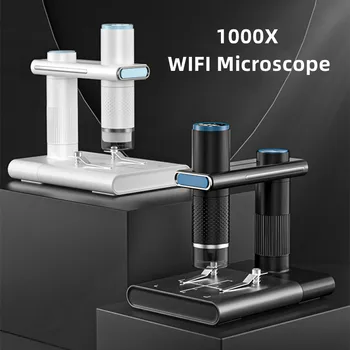 WiFi Skaitmeninis Mikroskopas Priartinimas 1000X 1080P USB Mikroskopą Belaidžio Elektroninis Didintuvas Kamera, skirta 