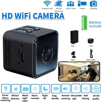 X2 Mini Wi-fi Ip Kamera Hd 1080P Belaidės Apsaugos Stebėjimo Kameros AP Hotspot Smart Home Security Judesio Stebėti Kameros