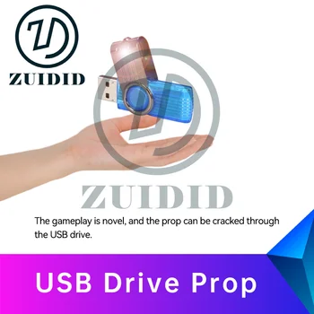 ZUIDID pabėgti kambarys USB Diską Prop įdėti šį specialų USB atmintinę į USB disko sąsaja atrakinti pabėgti žaidimas